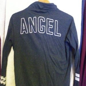 Victoria Secret half zip up sweatshirt.